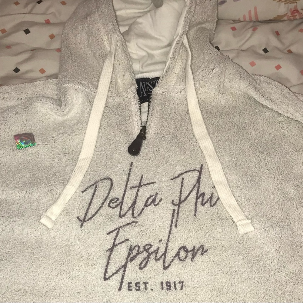 Sorority fleece sweater